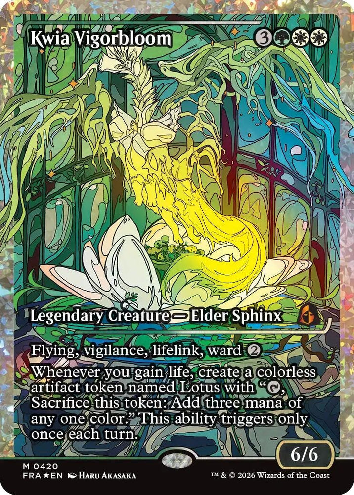 Image for Kwia Vigorbloom (Showcase) (Fracture Foil) (0420) (420) (Reality Fracture) (FRA) - Magic: The Gathering