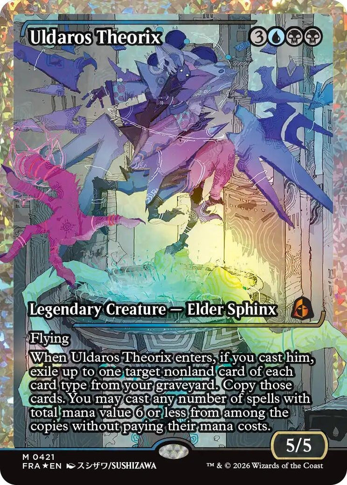 Image for Uldaros Theorix (Showcase) (Fracture Foil) (0421) (421) (Reality Fracture) (FRA) - Magic: The Gathering