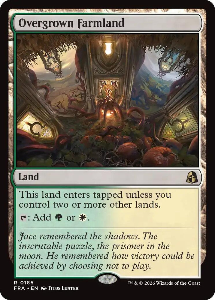 Image for Overgrown Farmland (185) (Reality Fracture) (FRA) - Magic: The Gathering