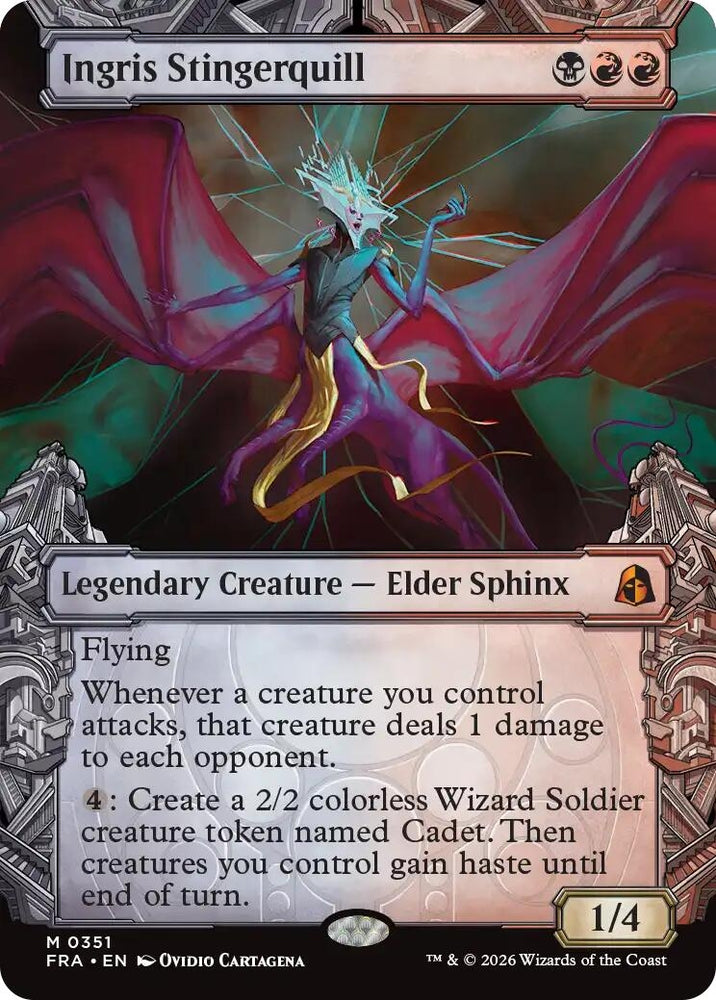 Image for Ingris Stingerquill (Showcase) (0351) (351) (Reality Fracture) (FRA) - Magic: The Gathering