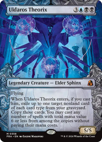 Image for Uldaros Theorix (Showcase) (0358) (358) (Reality Fracture) (FRA) - Magic: The Gathering