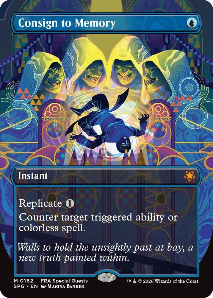 Image for Consign to Memory (Borderless) (162) (Special Guests) (SPG) - Magic: The Gathering