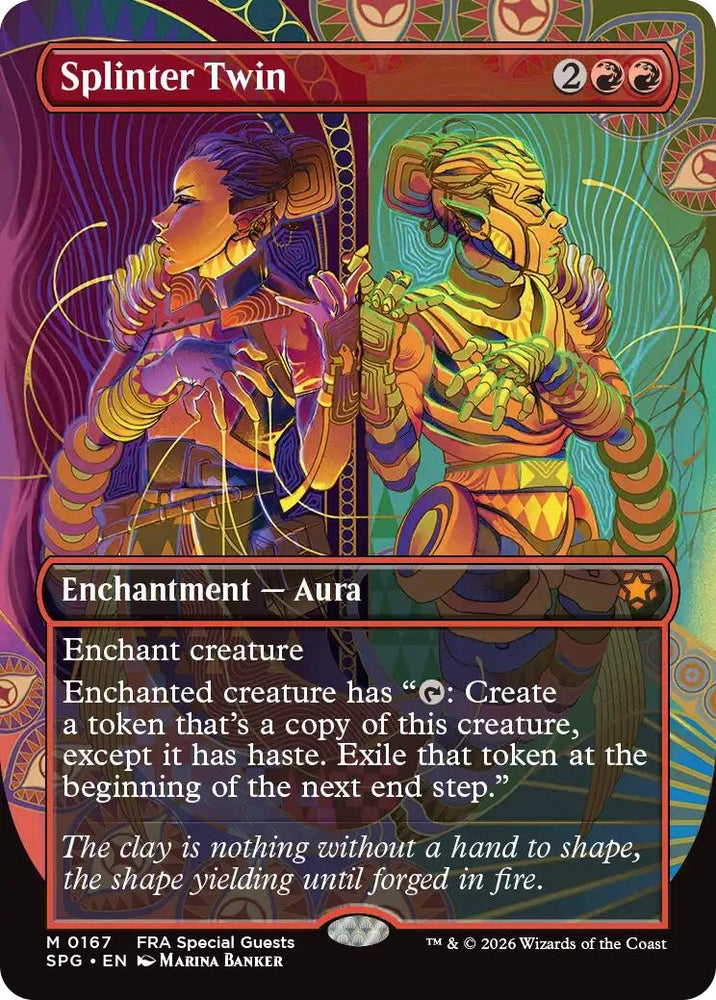 Image for Splinter Twin (Borderless) (167) (Special Guests) (SPG) - Magic: The Gathering