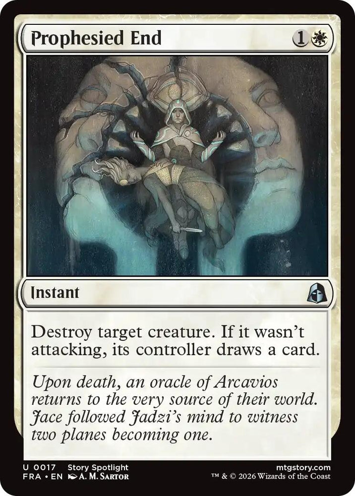 Image for Prophesied End (17) (Reality Fracture) (FRA) - Magic: The Gathering