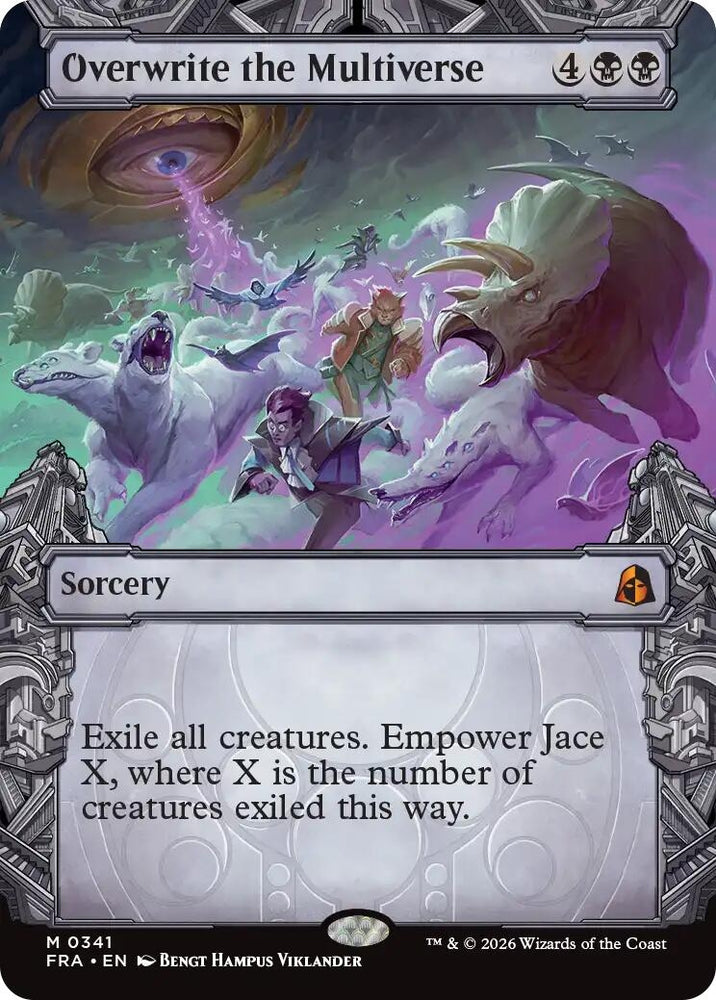 Image for Overwrite the Multiverse (Showcase) (341) (Reality Fracture) (FRA) - Magic: The Gathering