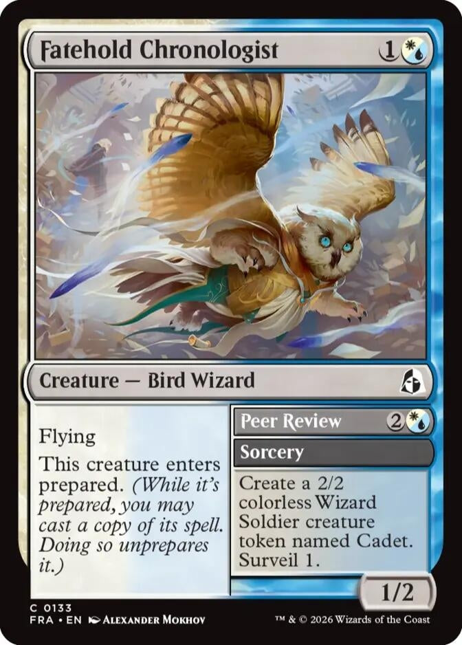 Image for Fatehold Chronologist (133) (Reality Fracture) (FRA) - Magic: The Gathering