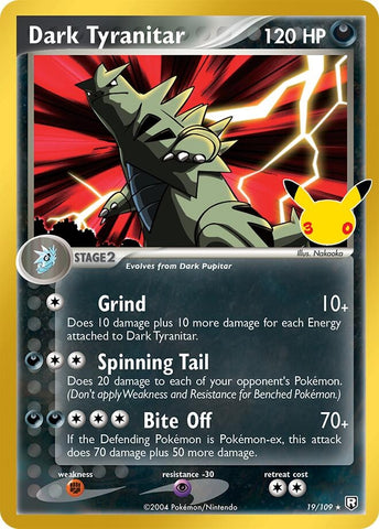 Image for Dark Tyranitar (19/109) (ME: 30th Celebration Classic Collection) (30C) - Pokemon