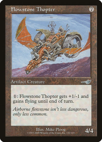 Image for Flowstone Thopter (132) [Nemesis]