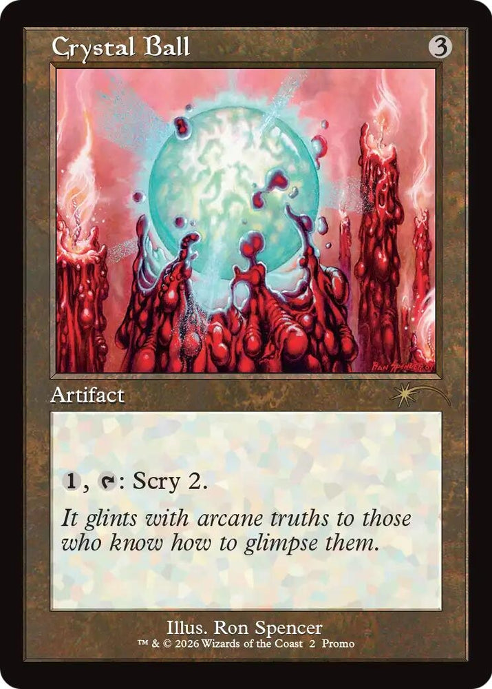 Image for Crystal Ball (Retro Frame) (2) (WPN & Gateway Promos) (WPN) - Magic: The Gathering