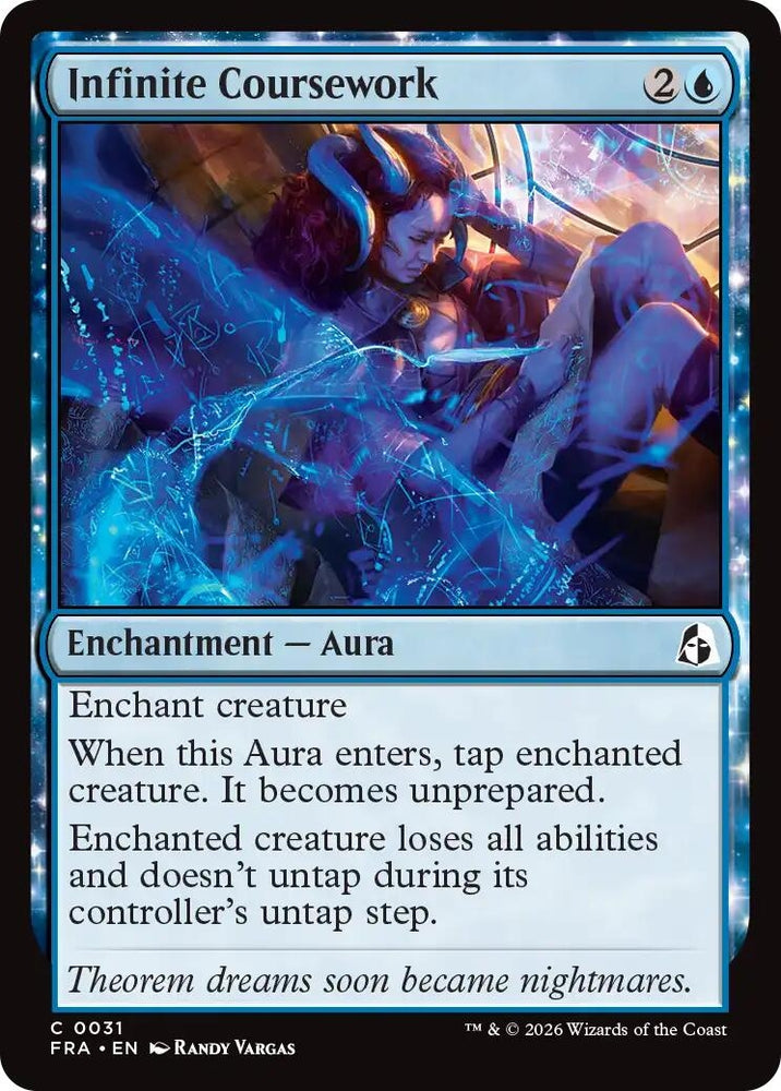 Image for Infinite Coursework (31) (Reality Fracture) (FRA) - Magic: The Gathering