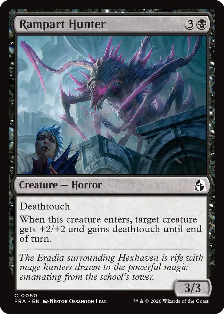 Image for Rampart Hunter (60) (Reality Fracture) (FRA) - Magic: The Gathering