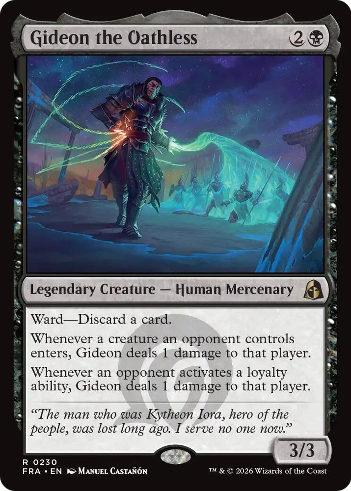 Image for Gideon the Oathless (230) (Reality Fracture) (FRA) - Magic: The Gathering