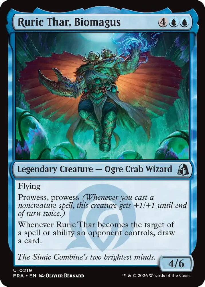 Image for Ruric Thar, Biomagus (219) (Reality Fracture) (FRA) - Magic: The Gathering