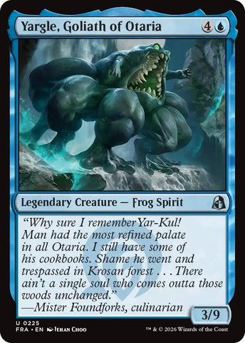 Image for Yargle, Goliath of Otaria (225) (Reality Fracture) (FRA) - Magic: The Gathering