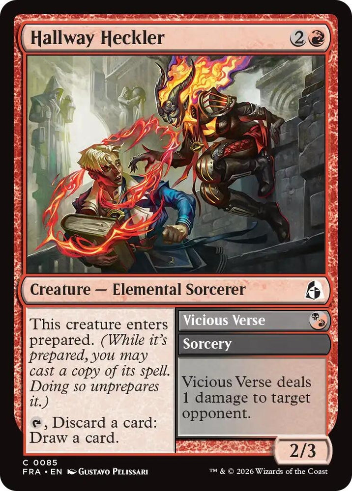 Image for Hallway Heckler (85) (Reality Fracture) (FRA) - Magic: The Gathering