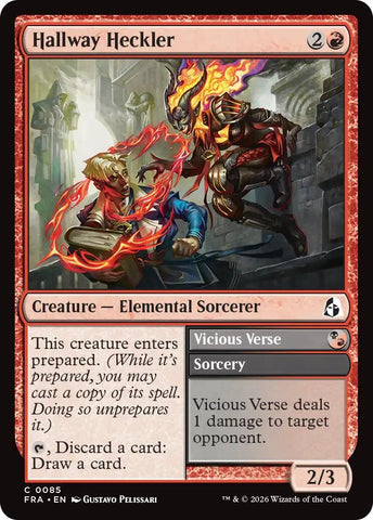 Image for Hallway Heckler (85) (Reality Fracture) (FRA) - Magic: The Gathering