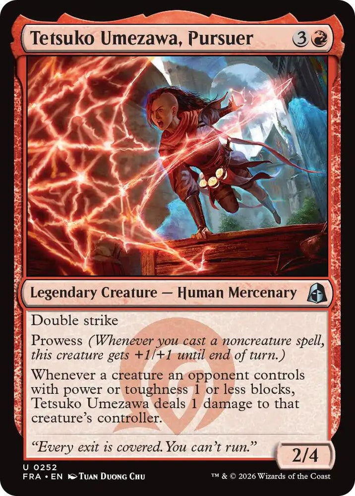 Image for Tetsuko Umezawa, Pursuer (252) (Reality Fracture) (FRA) - Magic: The Gathering