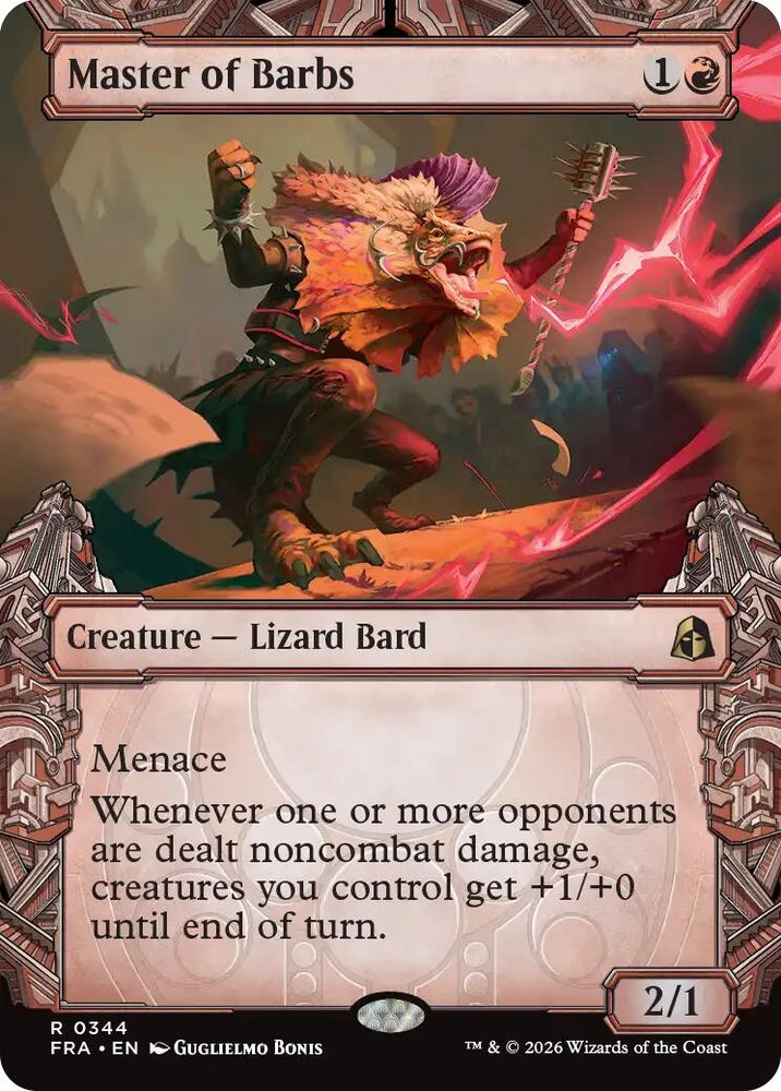 Image for Master of Barbs (Showcase) (344) (Reality Fracture) (FRA) - Magic: The Gathering