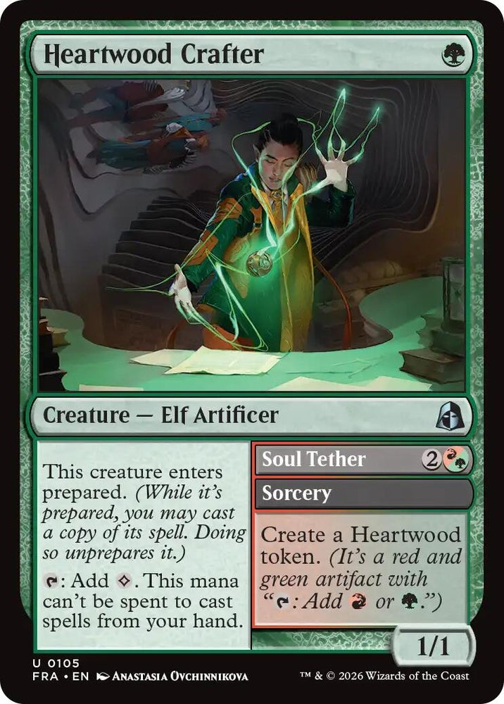 Image for Heartwood Crafter (105) (Reality Fracture) (FRA) - Magic: The Gathering