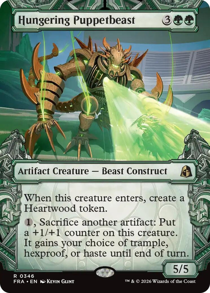 Image for Hungering Puppetbeast (Showcase) (346) (Reality Fracture) (FRA) - Magic: The Gathering
