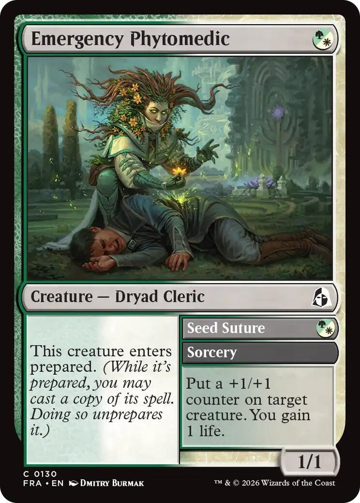Image for Emergency Phytomedic (130) (Reality Fracture) (FRA) - Magic: The Gathering
