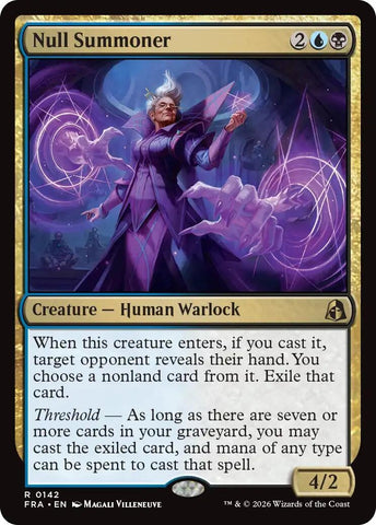 Image for Null Summoner (142) (Reality Fracture) (FRA) - Magic: The Gathering