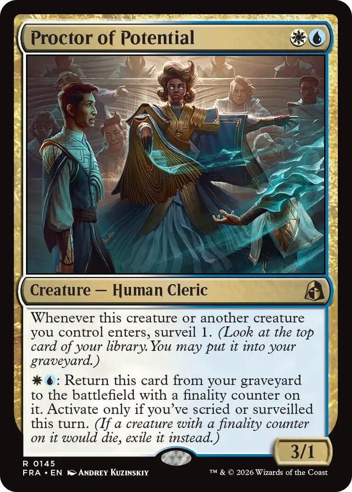 Image for Proctor of Potential (145) (Reality Fracture) (FRA) - Magic: The Gathering