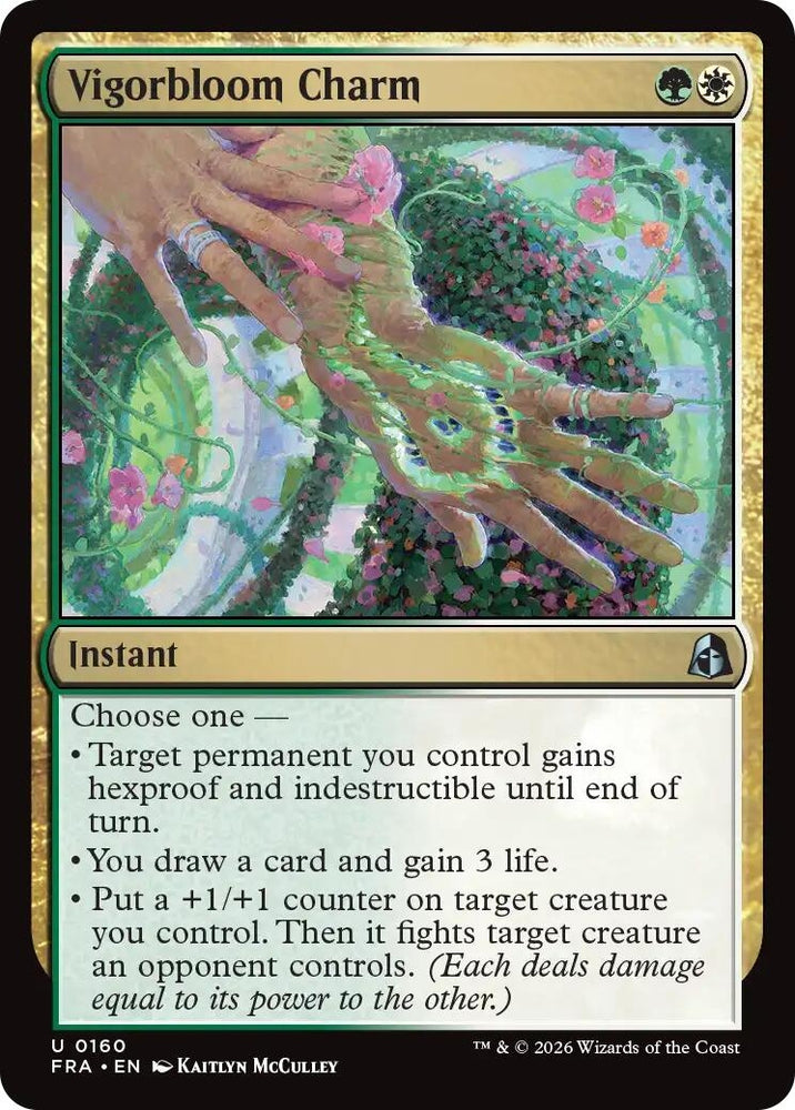Image for Vigorbloom Charm (160) (Reality Fracture) (FRA) - Magic: The Gathering