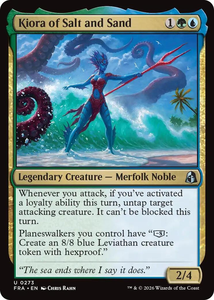 Image for Kiora of Salt and Sand (273) (Reality Fracture) (FRA) - Magic: The Gathering