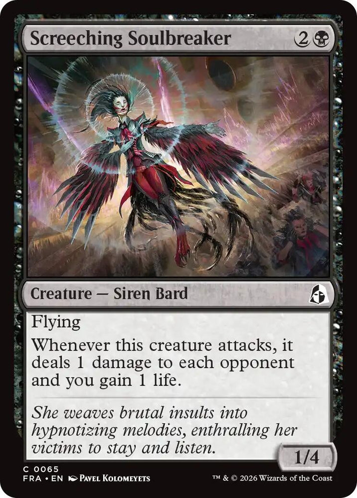Image for Screeching Soulbreaker (65) (Reality Fracture) (FRA) - Magic: The Gathering