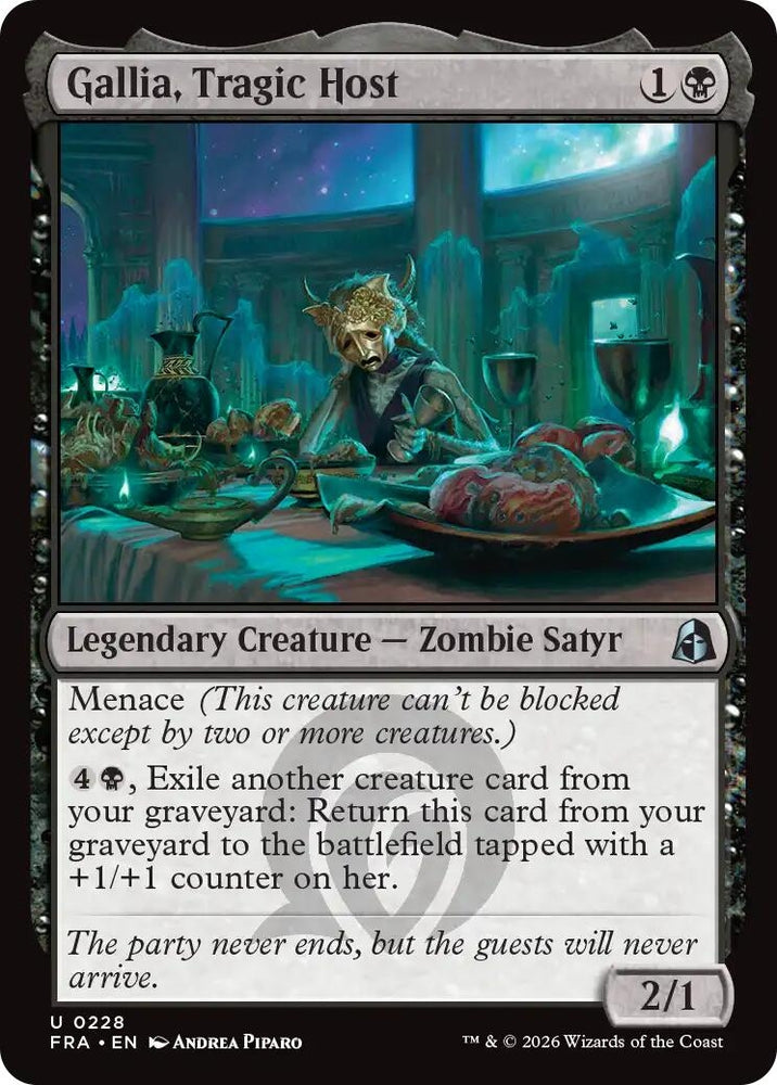 Image for Gallia, Tragic Host (228) (Reality Fracture) (FRA) - Magic: The Gathering