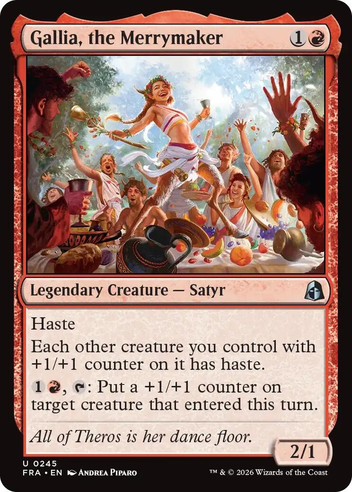 Image for Gallia, the Merrymaker (245) (Reality Fracture) (FRA) - Magic: The Gathering