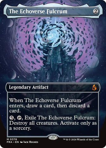 Image for The Echoverse Fulcrum (Borderless) (378) (Reality Fracture) (FRA) - Magic: The Gathering