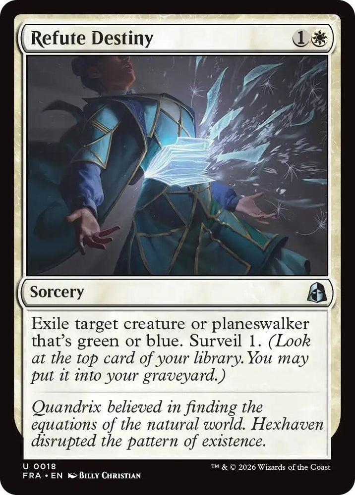 Image for Refute Destiny (18) (Reality Fracture) (FRA) - Magic: The Gathering