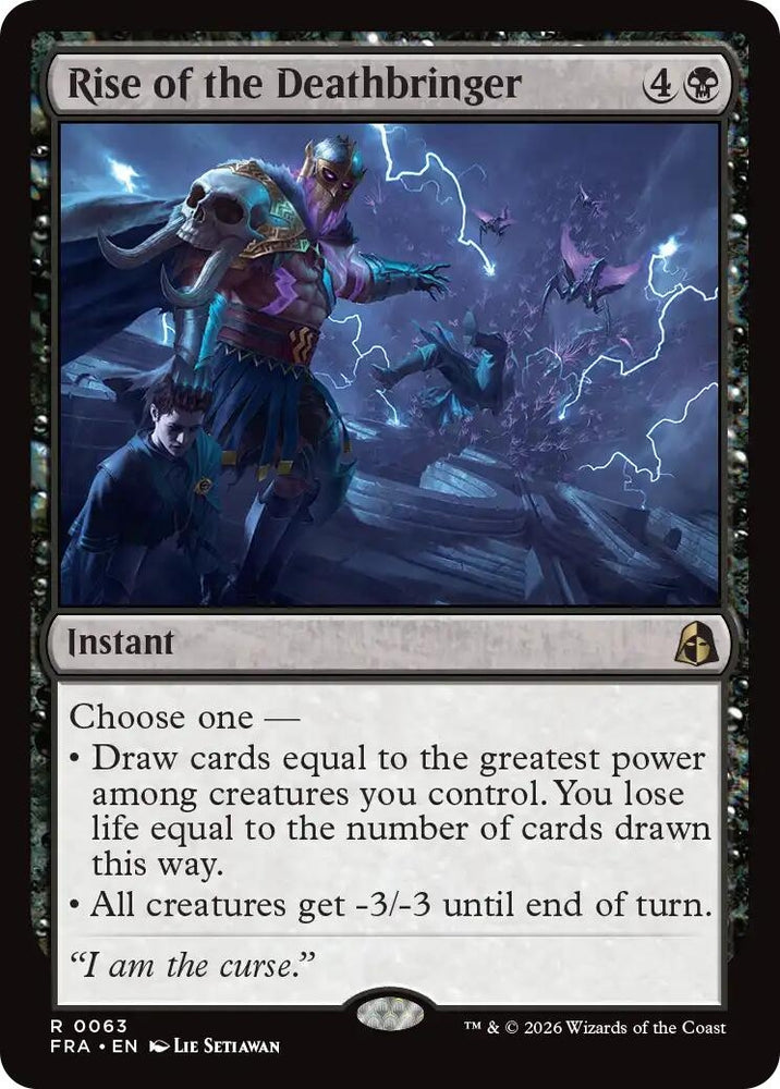 Image for Rise of the Deathbringer (63) (Reality Fracture) (FRA) - Magic: The Gathering