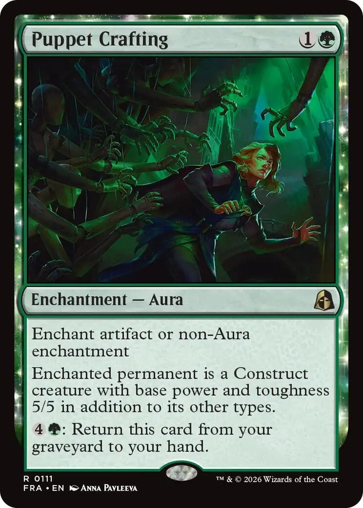 Image for Puppet Crafting (111) (Reality Fracture) (FRA) - Magic: The Gathering