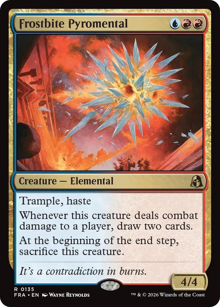 Image for Frostbite Pyromental (135) (Reality Fracture) (FRA) - Magic: The Gathering