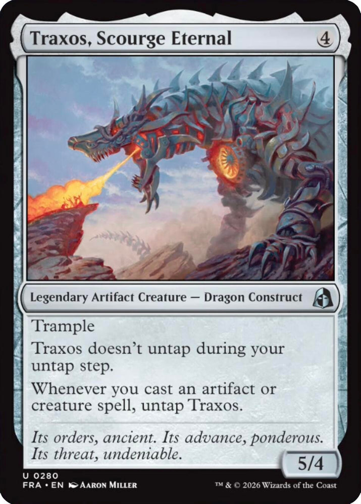 Image for Traxos, Scourge Eternal (280) (Reality Fracture) (FRA) - Magic: The Gathering