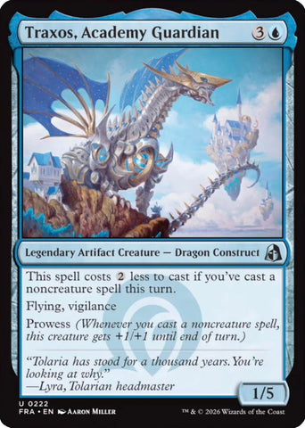 Image for Traxos, Academy Guardian (222) (Reality Fracture) (FRA) - Magic: The Gathering