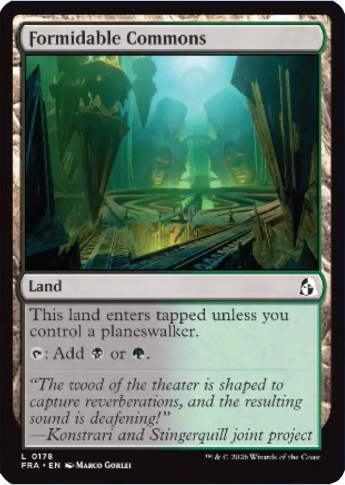 Image for Formidable Commons (178) (Reality Fracture) (FRA) - Magic: The Gathering