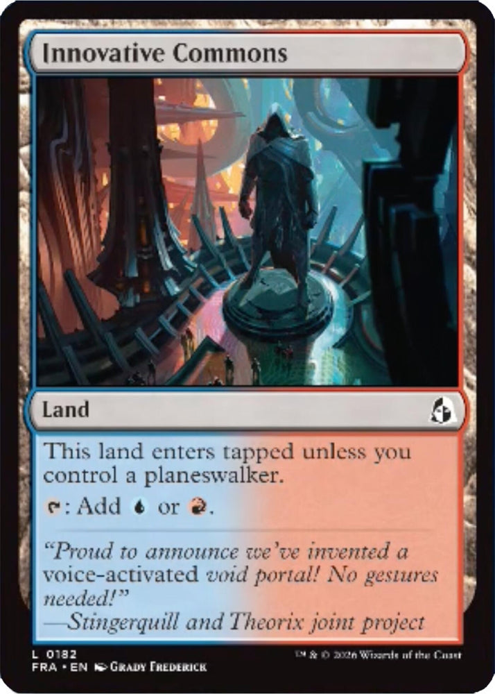Image for Innovative Commons (182) (Reality Fracture) (FRA) - Magic: The Gathering