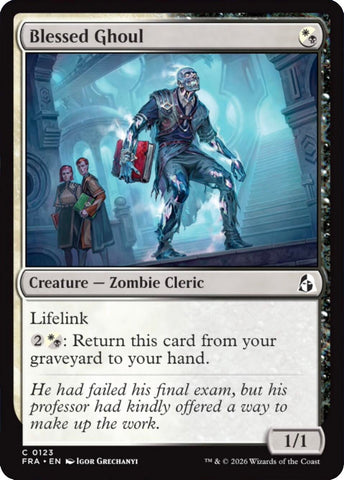 Image for Blessed Ghoul (123) (Reality Fracture) (FRA) - Magic: The Gathering