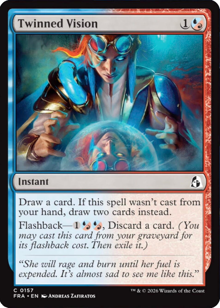 Image for Twinned Vision (157) (Reality Fracture) (FRA) - Magic: The Gathering