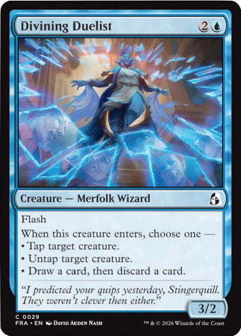 Image for Divining Duelist (29) (Reality Fracture) (FRA) - Magic: The Gathering