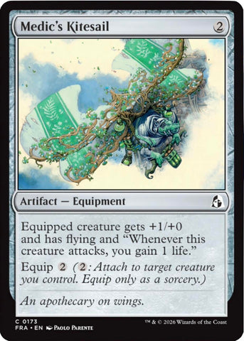 Image for Medic's Kitesail (173) (Reality Fracture) (FRA) - Magic: The Gathering