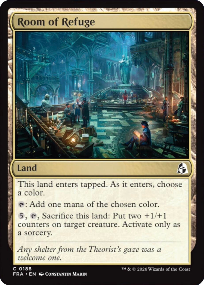 Image for Room of Refuge (188) (Reality Fracture) (FRA) - Magic: The Gathering