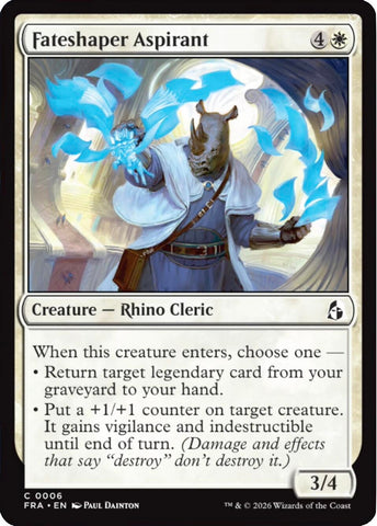 Image for Fateshaper Aspirant (6) (Reality Fracture) (FRA) - Magic: The Gathering