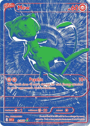 Image for Mew - B/RGB (B/RGB) (ME: 30th Celebration) (30C) - Pokemon