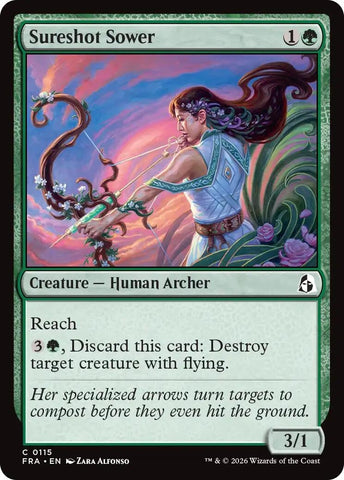 Image for Sureshot Sower (115) (Reality Fracture) (FRA) - Magic: The Gathering