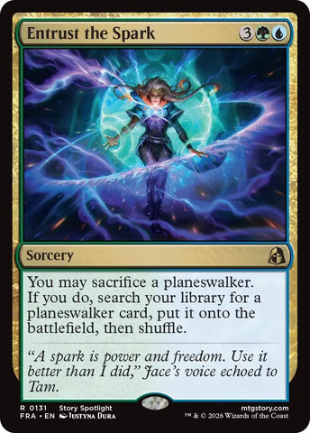 Image for Entrust the Spark (131) (Reality Fracture) (FRA) - Magic: The Gathering